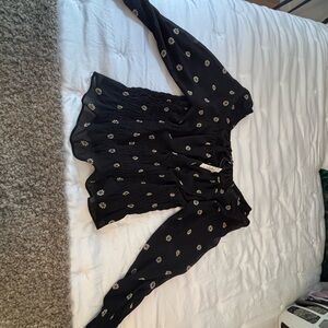 Madewell new with tags cropped blouse